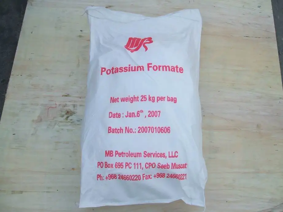 Potassium formate solid and liquid