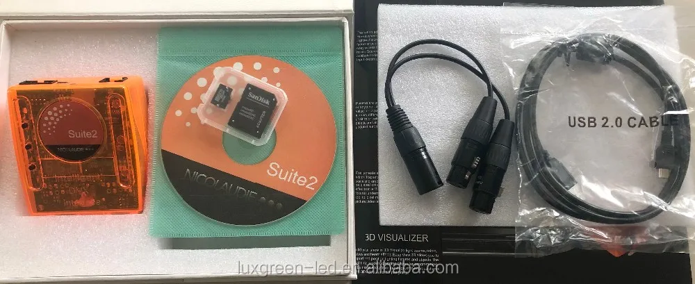 Easy Remote Top Selling Sunlite Suite 2 Software USB to DMX Controller usb to dmx interface