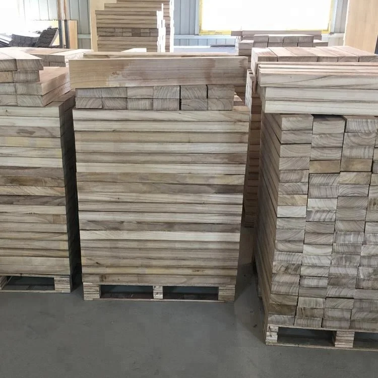 Customized size paulownia wood timber for furniture