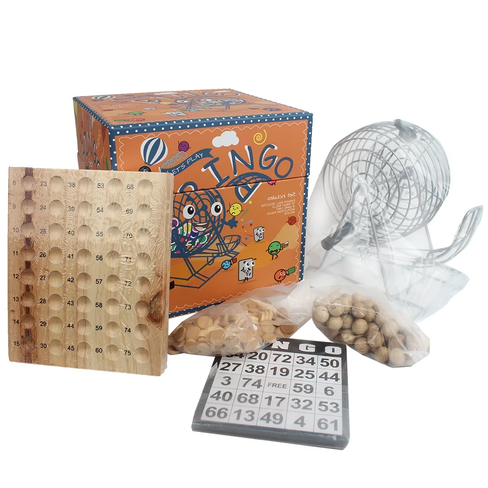 High quality bingo game set bingo board game