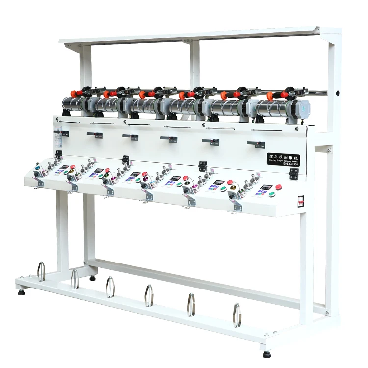 Best Price dc motor bobbin winder textile cone to cone winding machine