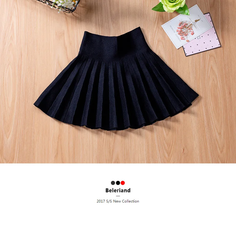 
Fall Baby Toddler School Girls Knit dress sweater Skirt 