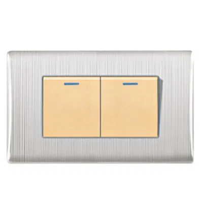 Прямая продажа с завода, новый дизайн, Электрический настенный выключатель, американский переключатель