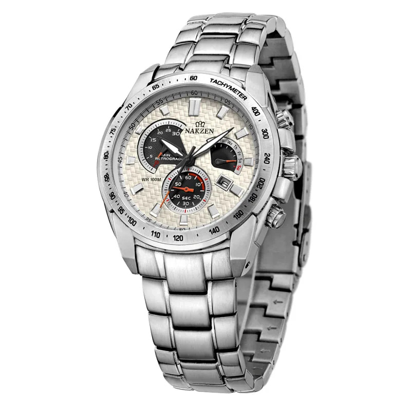 
316L full stainless steel fashion 10atm new product chronograph mens watches watch 