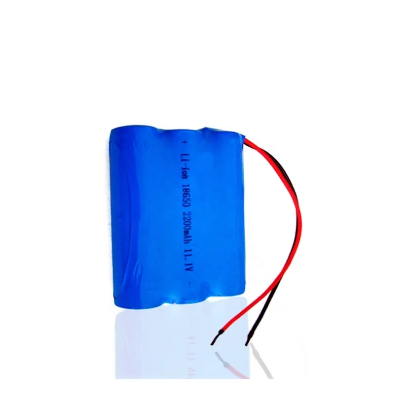 Li-ion NMC 18650 Battery Pack 3S1P 12V 2200mAh OEM Lithium ion Battery Pack Li Battary 11.1V