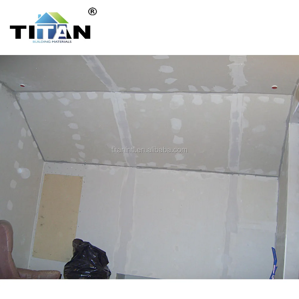 Manufacturer Plasterboard 18mm Pure Gypsum Powder;quality Wood-pulp Paper;fiber Glass;adhesive,etc Water Resistant 7~15.9 Mm