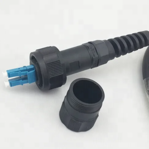 Новые поступления Открытый водонепроницаемый LSZH Куртка PDLC-DLC FTTA волоконно-оптический патч-корд