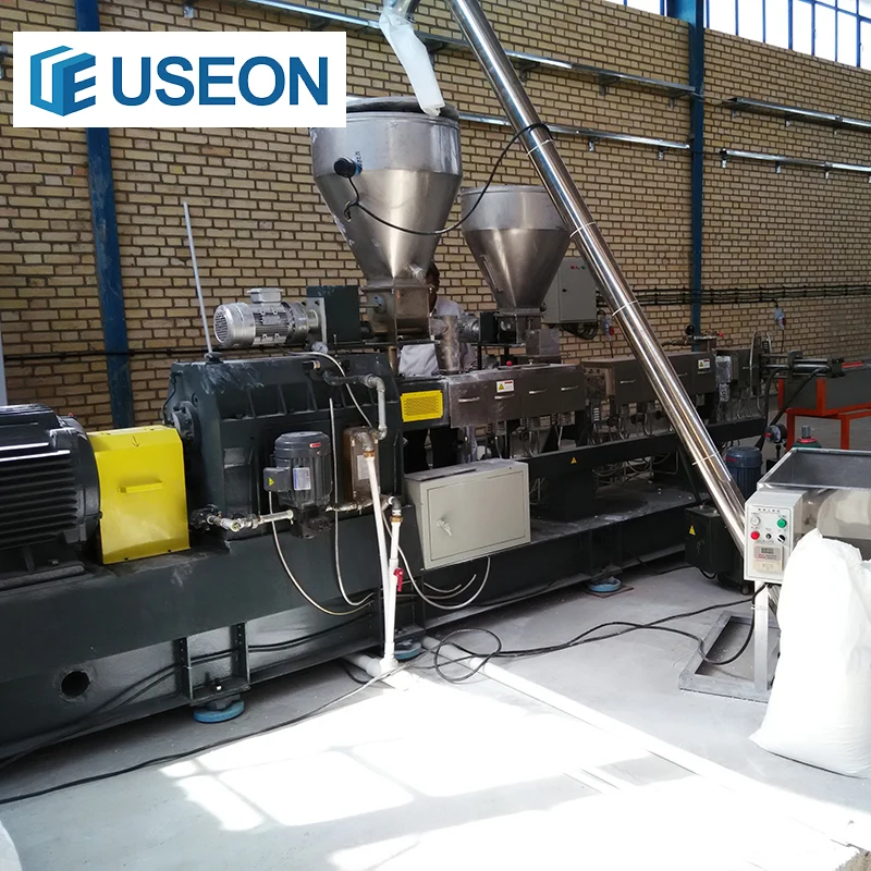 Masterbatch color carbon black color masterbatch twin screw extruder machine plastic washing machine