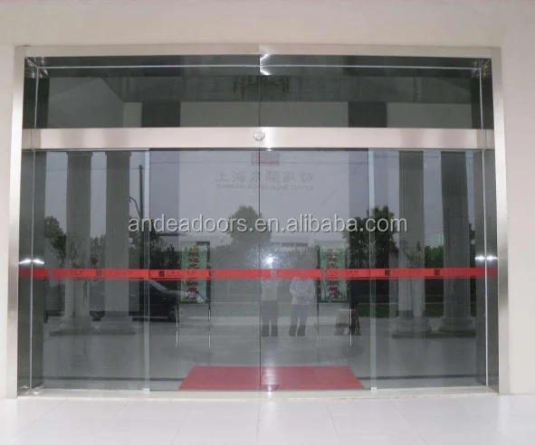 automatic sliding door opening mechanism