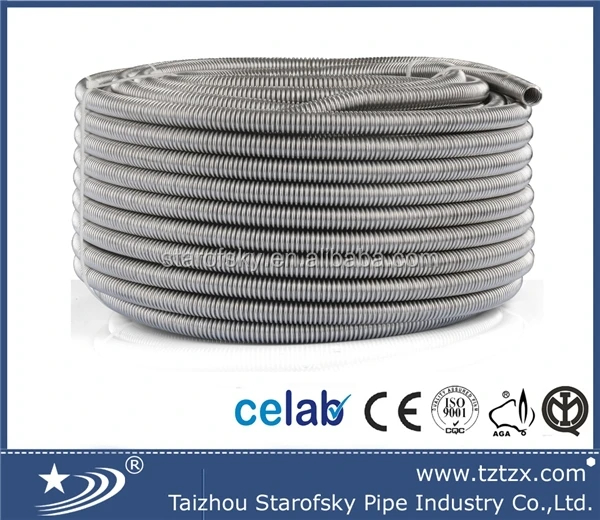 Solar Water Heater Accessories Flexible Stainless Steel Corrugated Hose