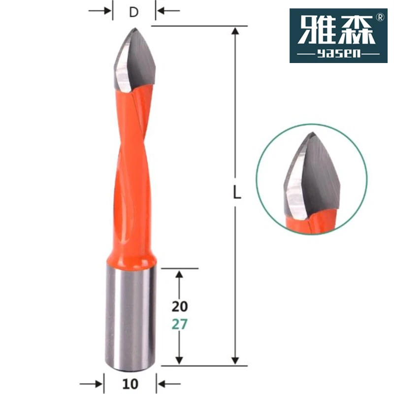 YASEN MIANYANG produce high purchasing rate Flute Dowel Drills for wood
