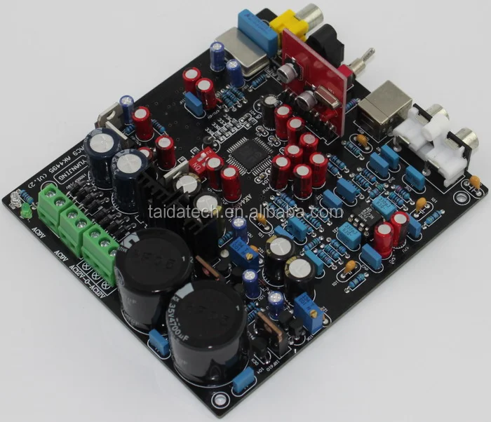Декодер Taidacent AK4495SEQ WM8805 PCM2706 USB декодер с ЦАП коаксиальный USB-декодер USB-плата