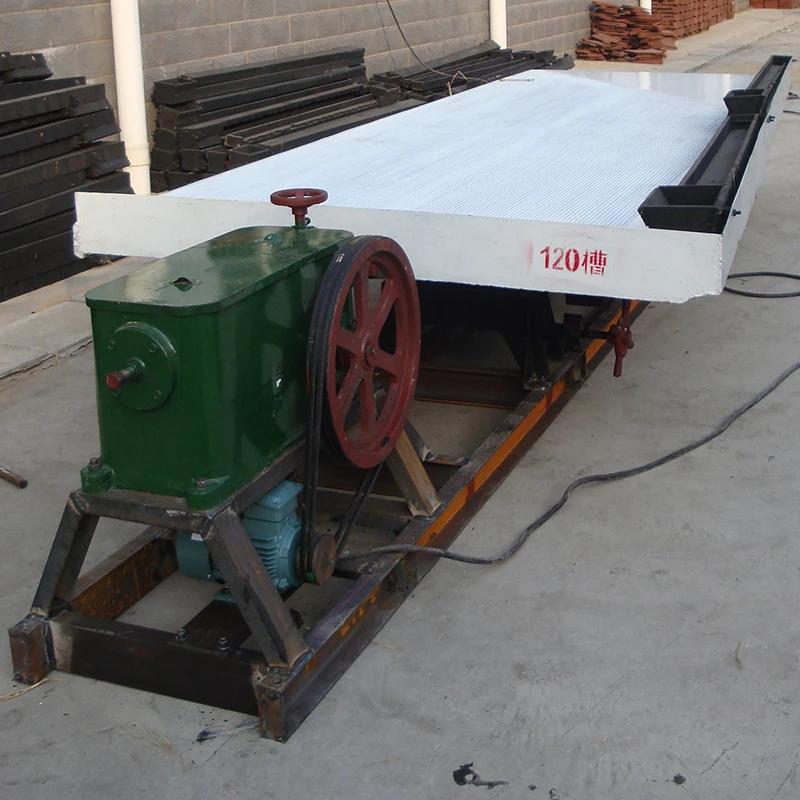 factory Sri lanka  Shaking table to Recycle zinc, gold,copper ore of low consumption with factory price