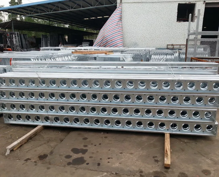 
High strength steel Q345 roof metal formwork for concrete construction 