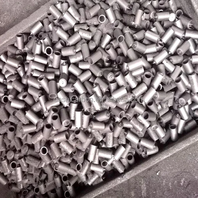 mini small size graphite crucible for lab test high purity high temperature resistance