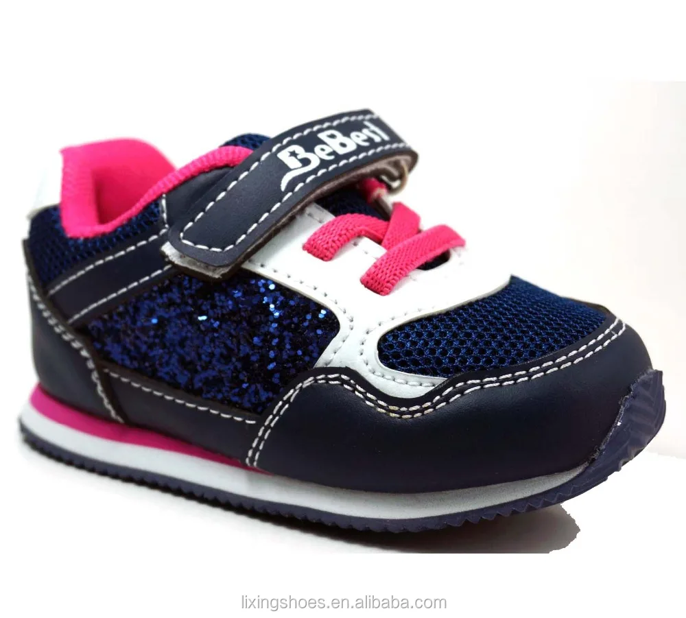
2017 new design stylish EVA outsole comfortable girls sneakers 