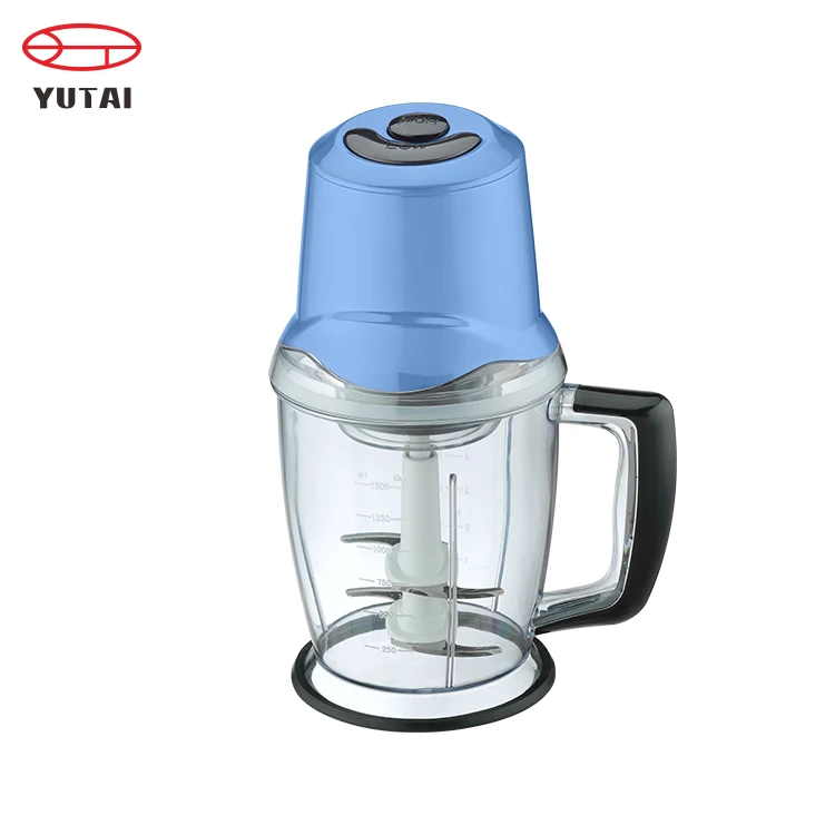 High Power 500w Mini Electric Food Chopper With 2 Blades