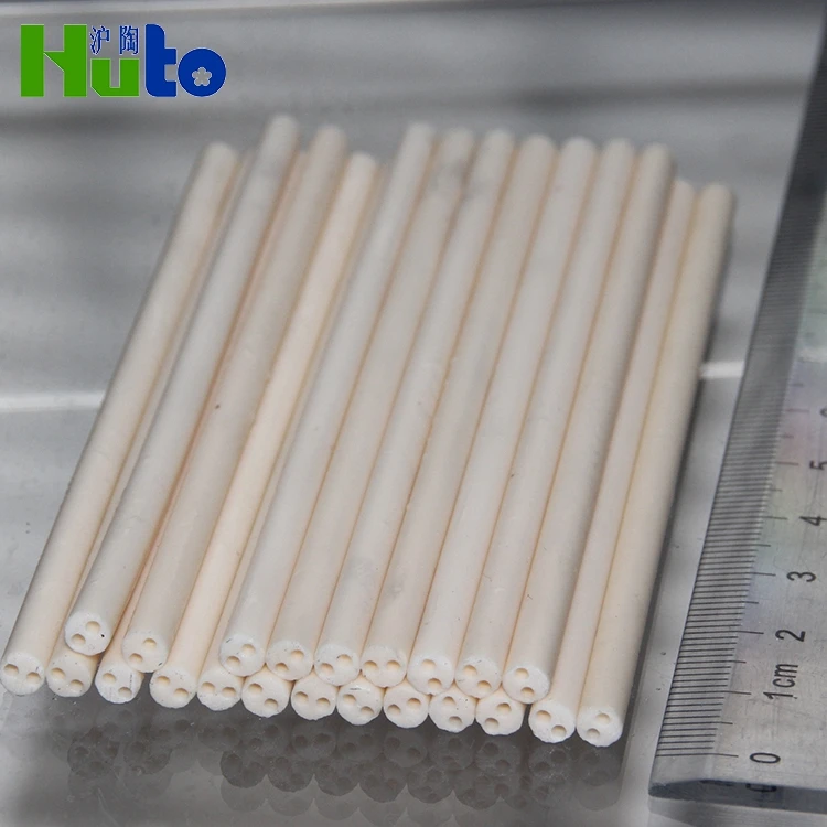 Corrosion Resistance 99% Al2O3 Ceramic Protection Alumina Ceramic Tube mgo tube