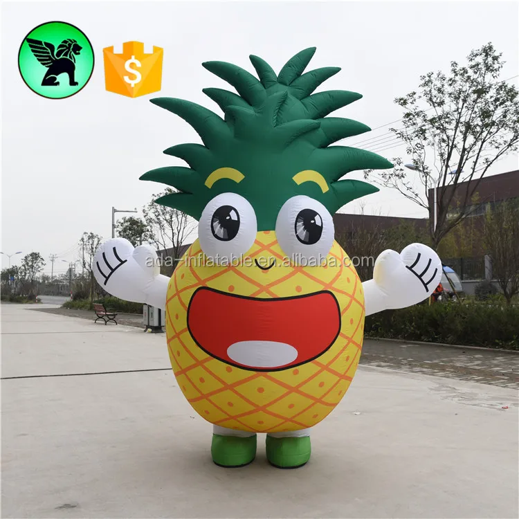 Event Advertising Inflatable Pineapple Costume Customized Pineapple Costume Inflatable Model  A906