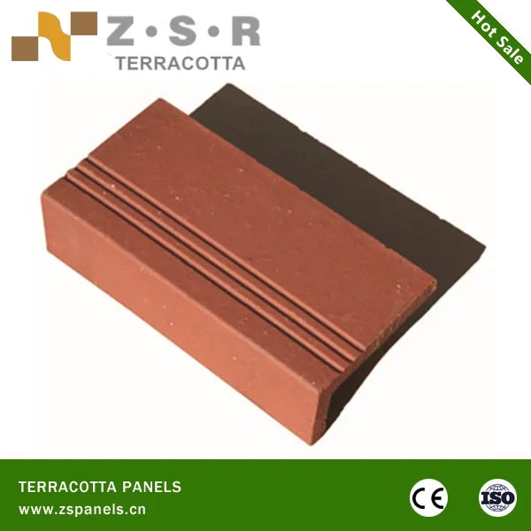 Hanging clinker slip clay split brick wall tiles ZSR