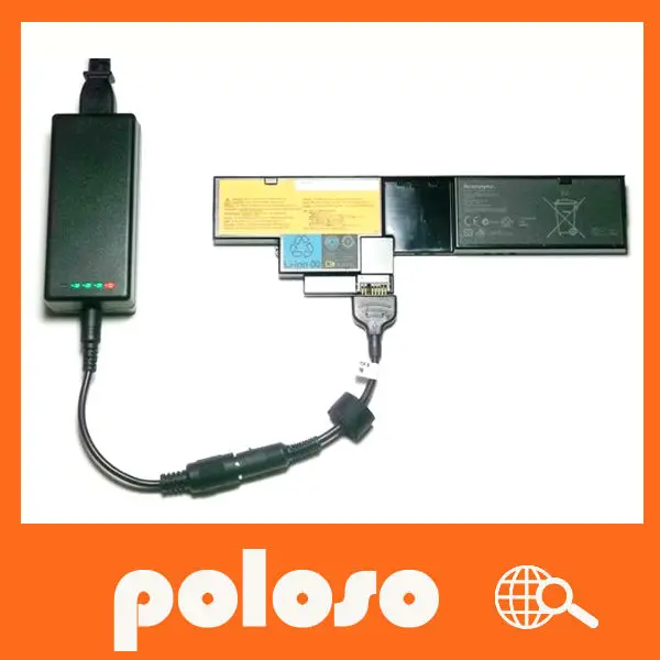External Laptop Battery Charger for Lenovo ThinkPad X200 X201 Tablet, 42T4657