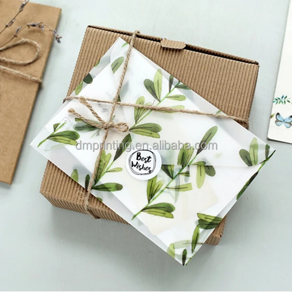 Wholesale custom cheap  fancy transparent string tie envelopes,gift card envelopes for wedding,party,birthday