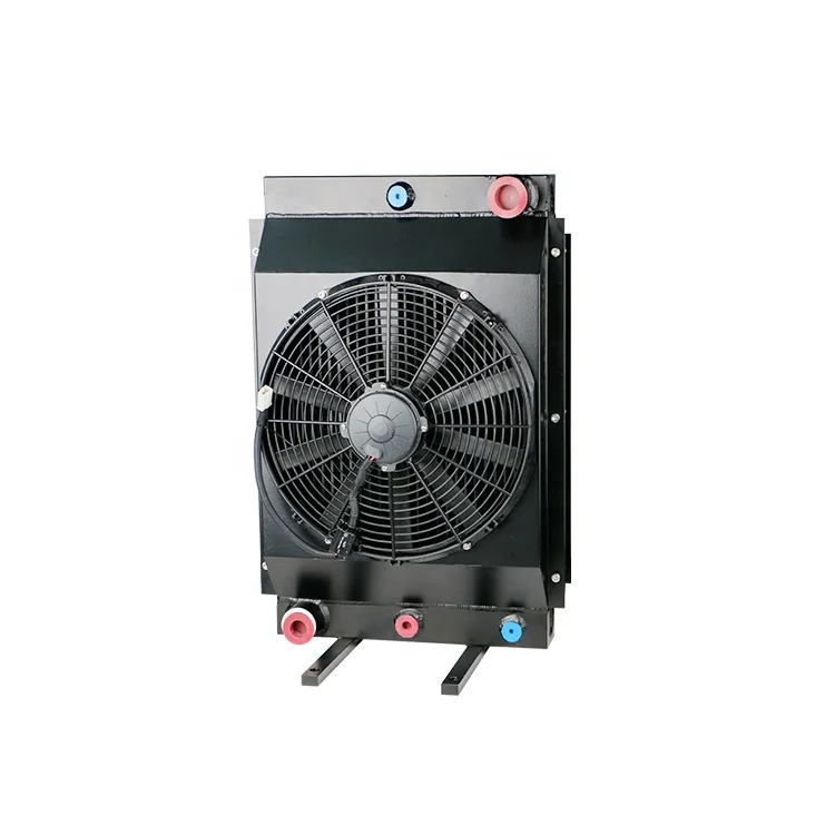 Digger concrete pump energy-saving industrial cooling system mini water to air heat exchanger