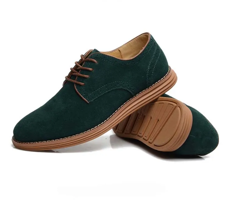 Free Shipping Men Suede Shoes Big Size Shoe European style
