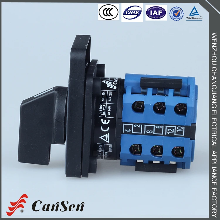 LW26-20 AMMETER bremas cam switch