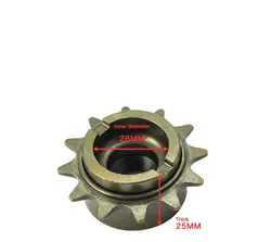 Поставщик Чжэцзян, высокое качество, конкурентоспособная цена, свободное колесо 12t