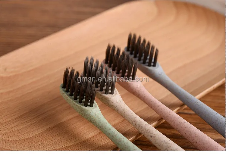 100% Biodegradable Bamboo Toothbrush   organic toothbrush