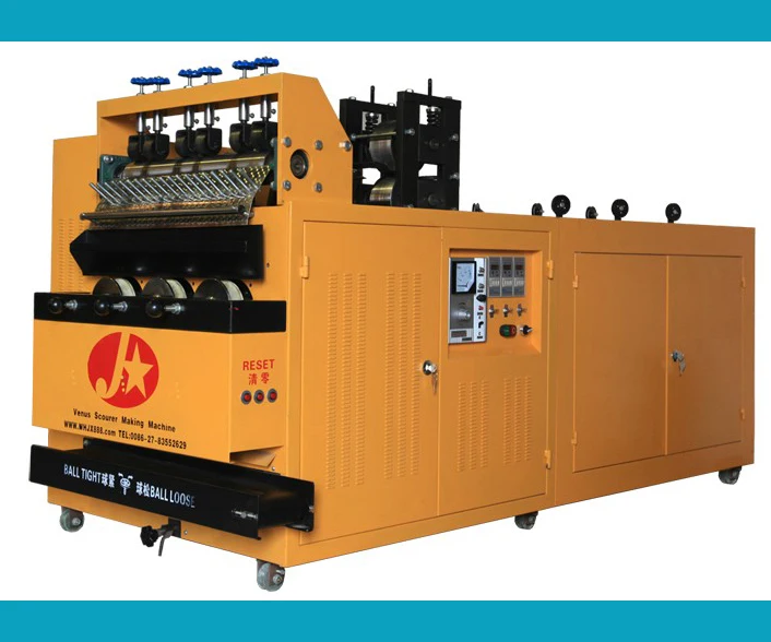 
JX-A6 Good quality Scrubber Manufacturing Scourer Making Machine With Best Price For Household Items 