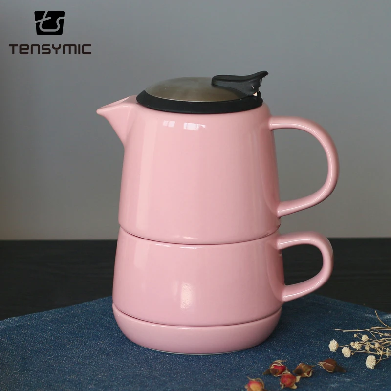 New arrival chinese ceramic teapot with Stainless steel filter