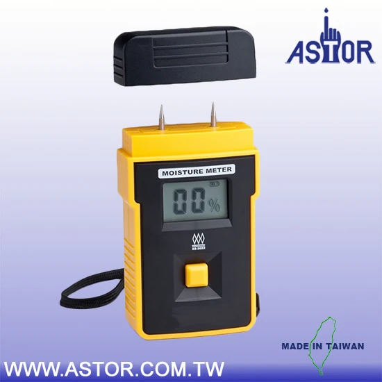 Профессиональный жк индикатор низкого заряда аккумулятор хлопок цифровой метра влажности