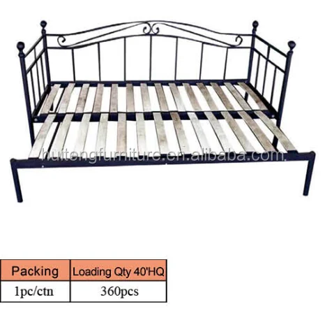 High quality  Nordic Modern Iron Frame Adult Metal Beds for Home Hotel Apartment General Use Bedroom