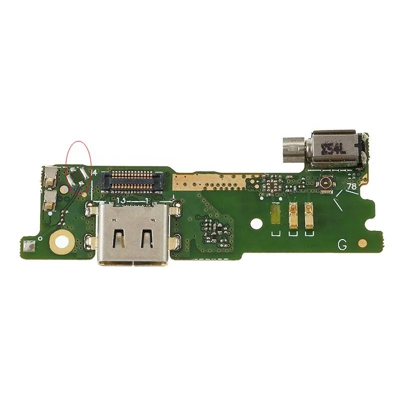 USB-порт для зарядки гибкий кабель платы Sony XA1 G3121 G3125