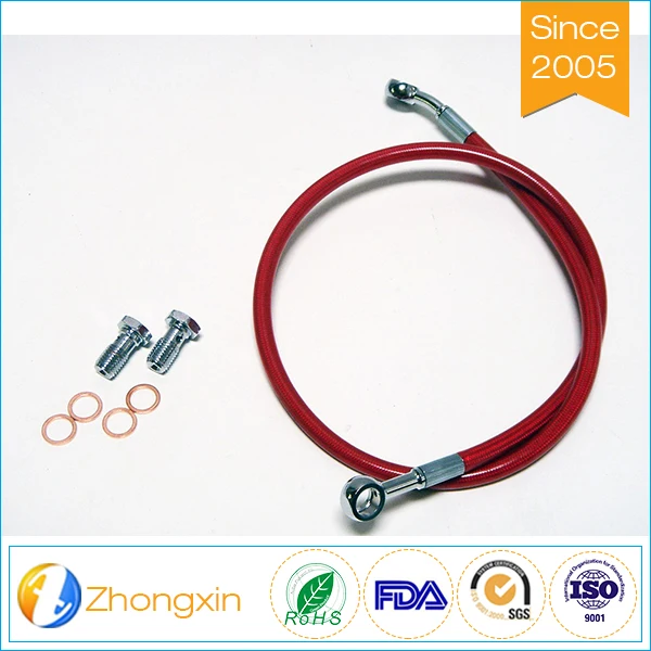 Профессиональный производитель прямые продажи ptfe плетеный шланг мотоцикл тормоз сцепления нефтяной шланг