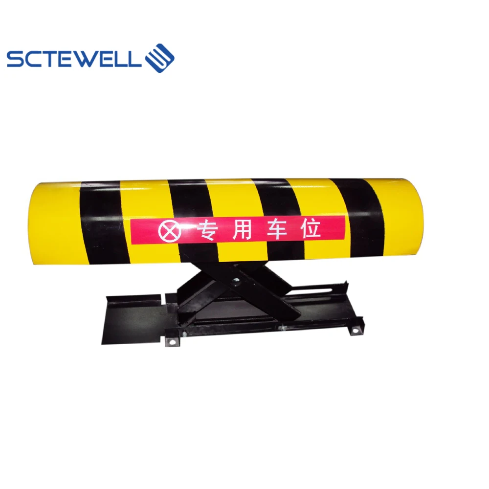 Car parking garage automatic remote control X lift anti-collision parking lock Thickened anti-collision occupancy pile stop car