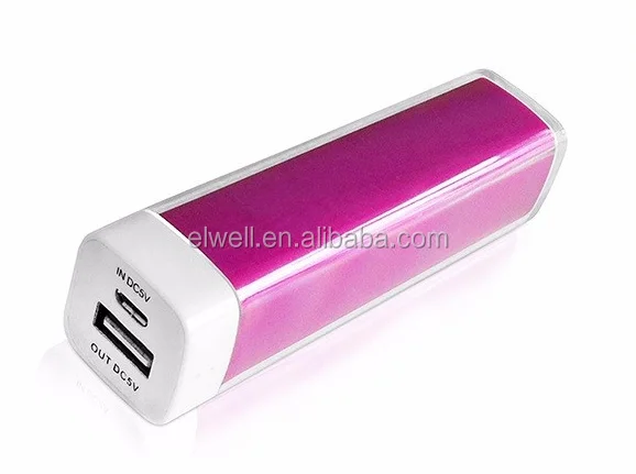 
OEM logo power bank portable 2600 mah powerbank 