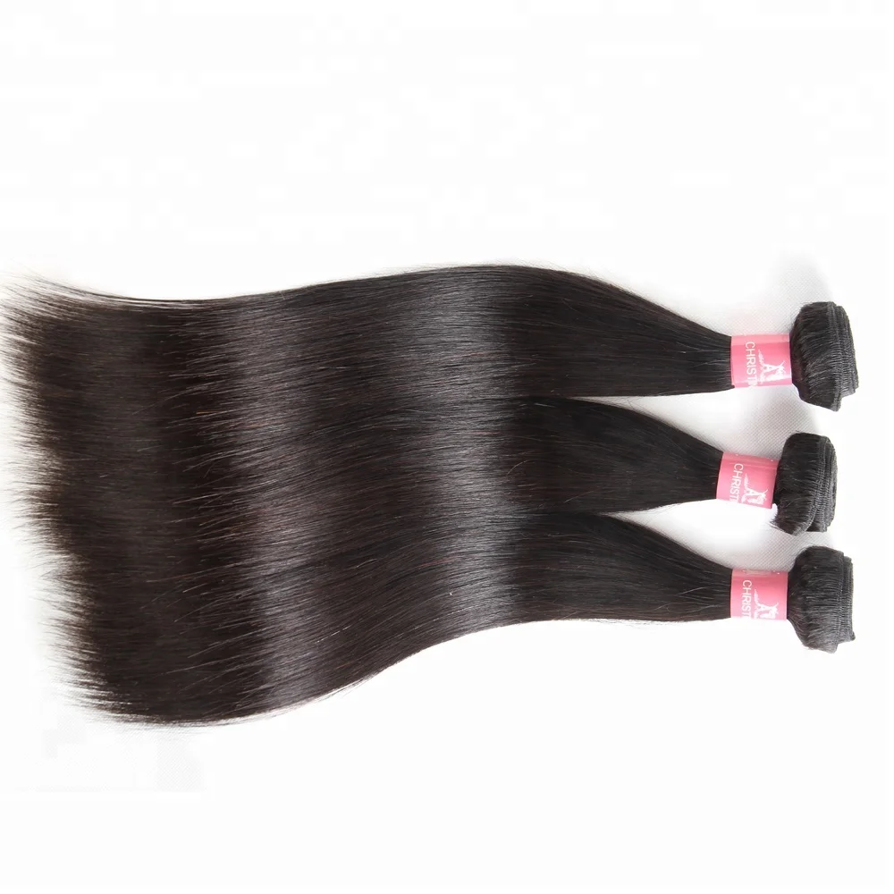 100% Unprocessed Human Hair Best Quality Brazilian Straight Hair Weaving