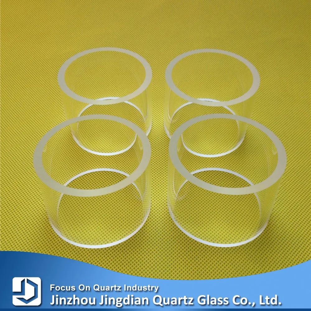 JD heat resistant crystal quartz glass smoke pipe