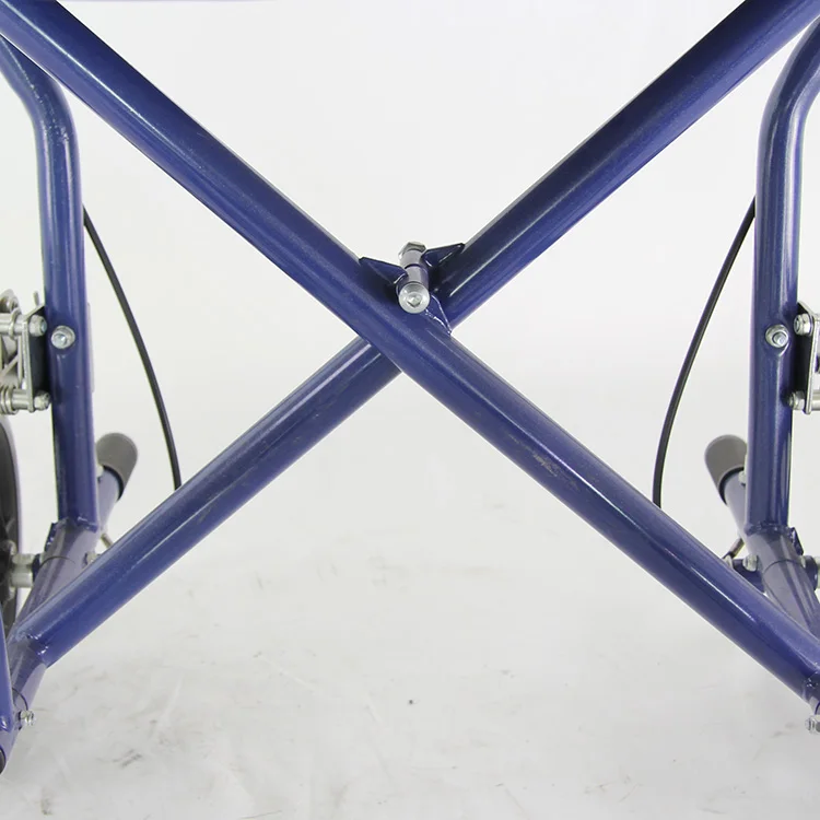 Economic transport wheel chair folding beach chair with wheel