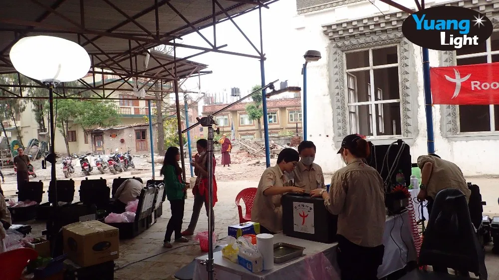 Energy saving LED Balloon Light with Exterior Lighting Heavy Duty Generator