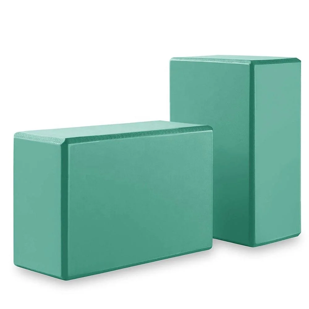 present by iyogasports high density foam yoga block both 3 inches and 4 inches foam yoga brick