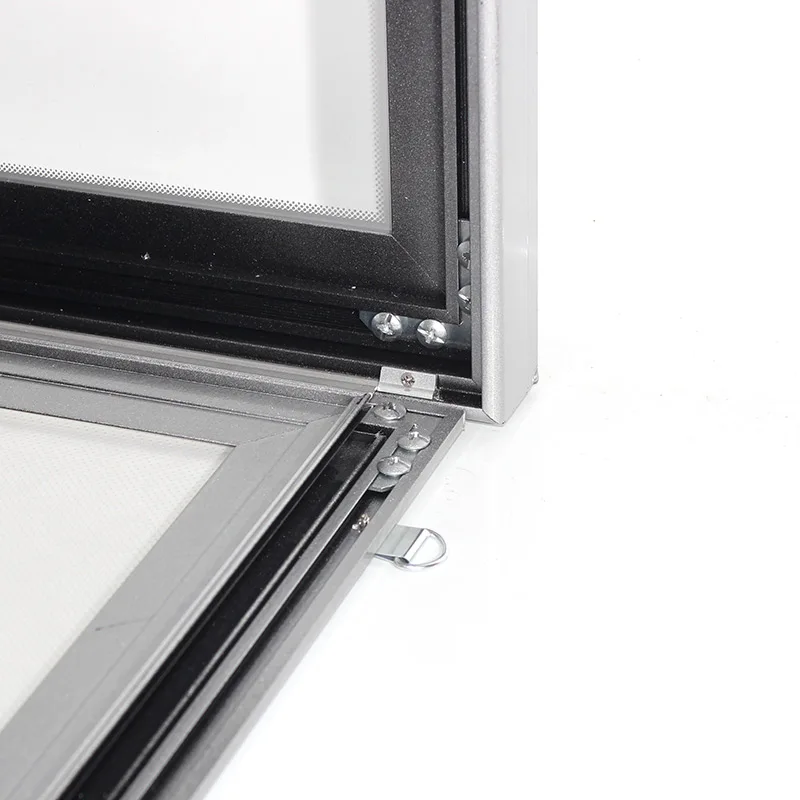 IP65 Outdoor Aluminium LED Advertising Lightbox A1 Size  Lockable Water-proof Aluminum Frame LED Light Box