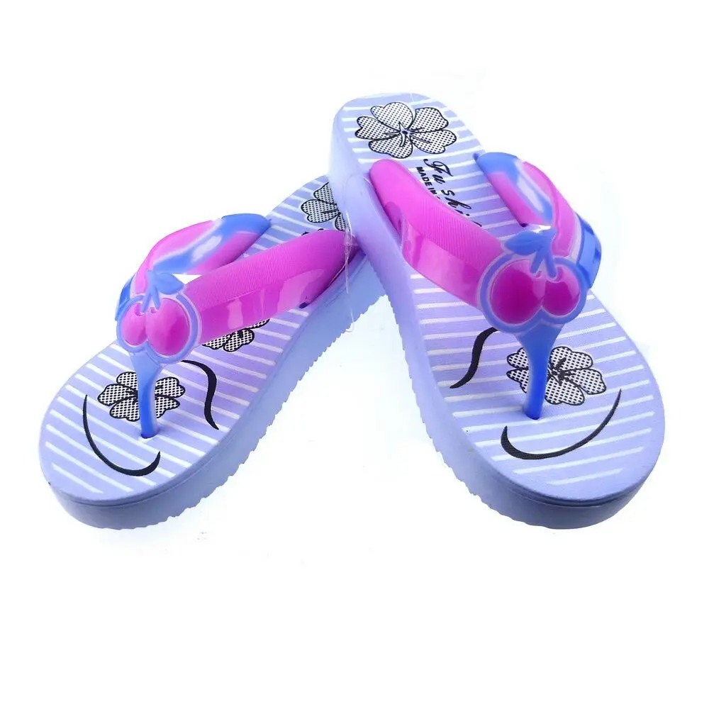 Wholesale Rubber Sole Sheet Flip Flops Slippers Heel Sandal Karet sandalias para mulher Beach Sandals For Women Size 36-40#