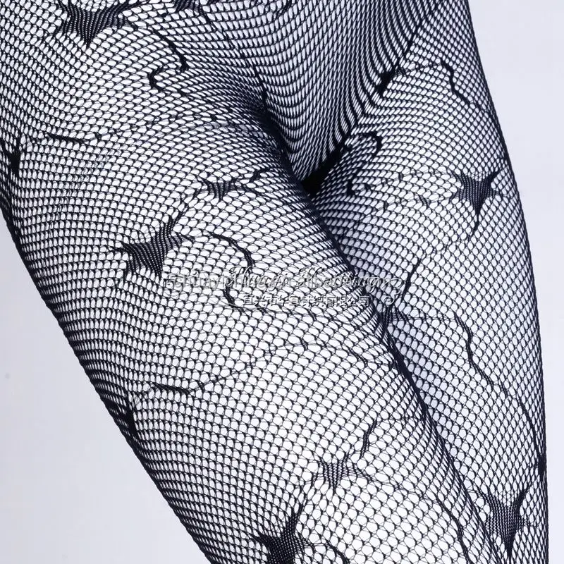 Five-star nylon+spandex black stockings full body suit