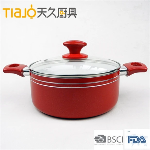 7pc non-stick press aluminum cookware