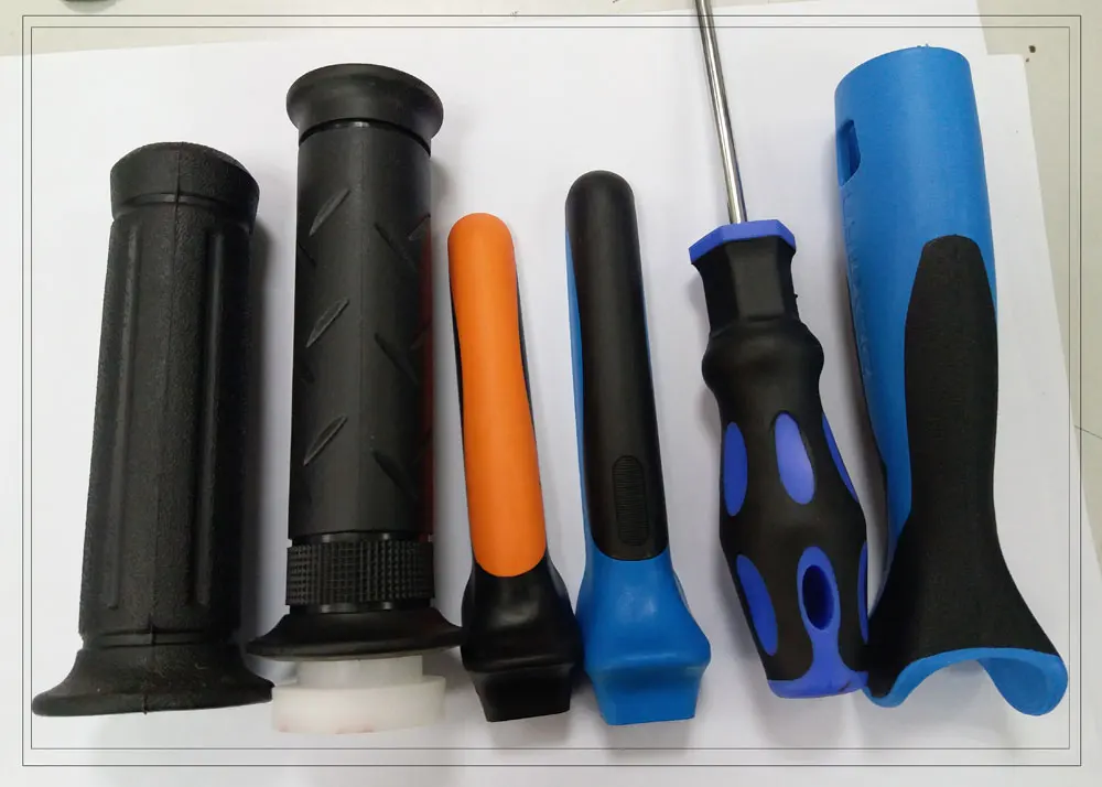 
Two Color Vertical Plastic Injection Molding Machine for produce TOOLS HANDLE production 