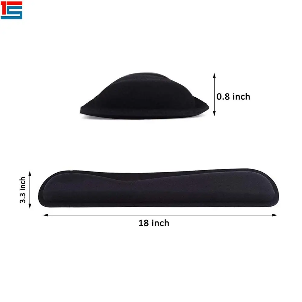 
Cheap Price Memory Foam Set Keyboard Wrist Rest Pad Mouse Wrist Rest Support For Office 